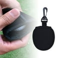 thumbnail image 3 of Portable Golf Ball Cleaner Pouch, Protector Cover Washer Pocket with Hanging Clip Buckle Golf Ball Bag for Golf Practicing Outdoor Sports Black, 3 of 8