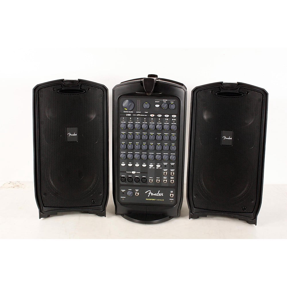Fender Passport Venue 600W Portable PA System Level 2 Regular 888365979113 - Walmart.com 