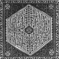 thumbnail image 1 of Ahgly Company Indoor Square Persian Gray Traditional Area Rugs, 8' Square, 1 of 1