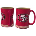 thumbnail image 1 of San Francisco 49ers Coffee Mug - 15oz Sculpted, 1 of 3