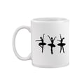 thumbnail image 2 of Ballerinas Silhouettes Dancing Mug Unisex's -Image by Shutterstock, 2 of 4