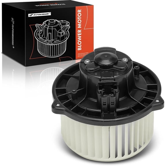 A-Premium Front HVAC Heater Blower Motor Compatible with Honda Accord 1998-2002, Pilot 2003-2008, Odyssey 1999-2004 & Acura MDX 2001-2006, with Fan Cage