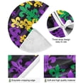 thumbnail image 2 of Coolnut Mardi Gras Christmas Tree Skirt Tree Skirt for Holiday Party Home Christmas Day Ornaments36", 2 of 6