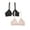 Rose Shadow/Black Hue, variant on A Fresh Collection FOMO Free 2-Pack Women's Triangle Bralettes – Modern Comfort & Sleek Design