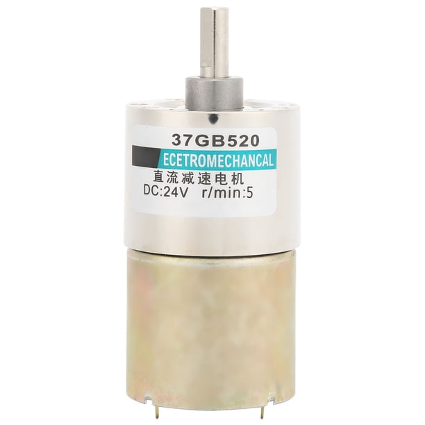 Motor De Reducción De CC, Motor De Baja Velocidad Motor De Velocidad Ajustable Mini Motor Micro Motor Para Equipos De Fabricación Electrónica Para Maquinaria Financiera OTVIAP 5rpm/min
