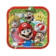 thumbnail image 1 of Platos cuadrados de Super Mario Brothers de 7 pulgadas (paquete de 8) – Platos de fiesta coloridos diseñados con todos los personajes, perfectos para fiestas y eventos temáticos divertidos, 1 of 2