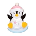 thumbnail image 5 of Ornaments by Elves Personalized Penguin Baby Girl Christmas Ornament 2024 Pink Hat Decoration .25lbs, 5 of 6