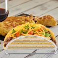 thumbnail image 4 of IFANLANDOR 4Ud Taco Rack Display De Acero Inoxidable Compacto Para Con Espaciador Y Limpieza Sencilla, 4 of 8