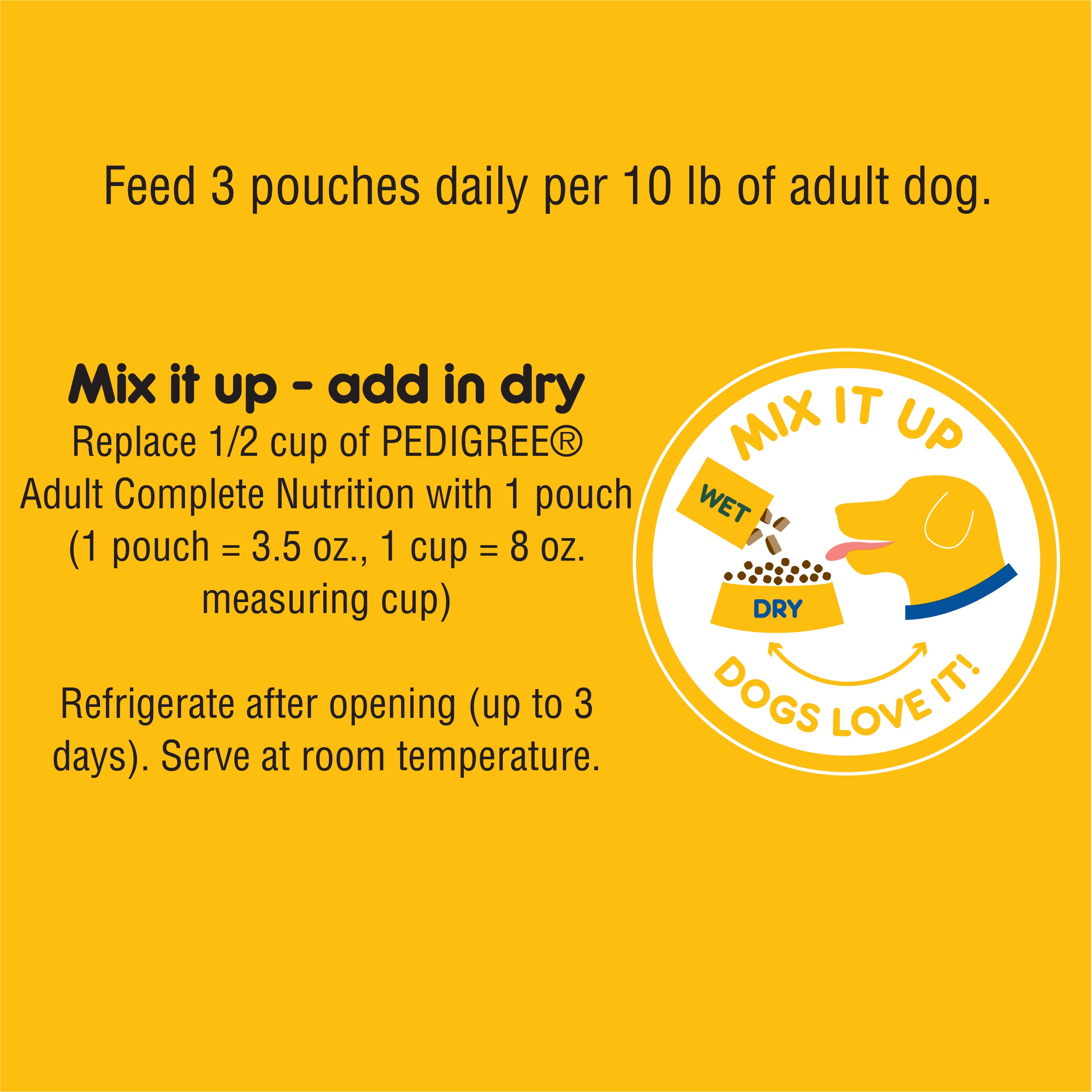 PEDIGREE Chopped Ground Dinner & CHOICE CUTS in Gravy Adult Wet Dog Food Variety Pack, (30) 3.5 oz. Pouches