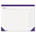 thumbnail image 2 of House of Doolittle Nondated Desk Pad Calendar, 22" x 17", Blue, 2 of 2