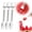 Silver #3PC, variant on 2-in-1 Watermelon Cutter and Fork, Stainless Steel Fruit Fork with Cutter Head, Portable Melon Slicer Tool for Summer Home Picnic Camping Kitchen Gadget, 1pc 2pc 3pc