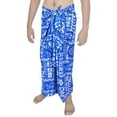 thumbnail image 3 of HAPPY BAY Men's Pareo Standard Surfing Sarong Full Beach Wrap One Size Arctic, Tropical Summer Vacation Aloha, 3 of 4