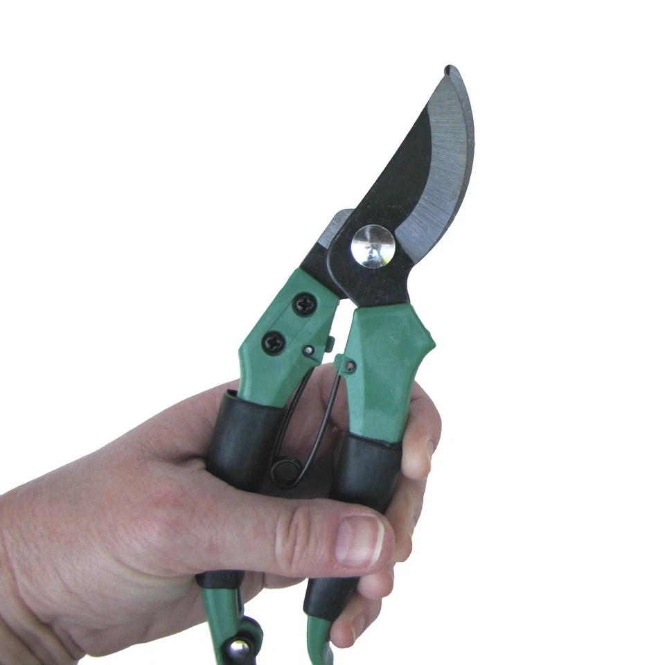 PURELY- Metal Locking Pruning Shears Yard Clippers Hand Pruners Gardening Tool Trimmers