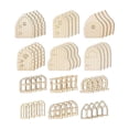 thumbnail image 1 of koolsoo 48 Pieces Doors and Window DIY 12 Decoration Retro, 1 of 9