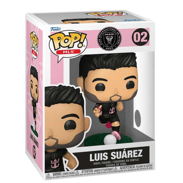 Funko Pop Fútbol Inter de Miami Luis Súarez