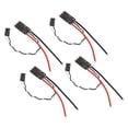 thumbnail image 3 of Brushless ESC pour RC, 2 6S Lipo 45A ESC Résistant aux Interférences 4pcs pour Drone d'Avion Quadricoptère, 3 of 8