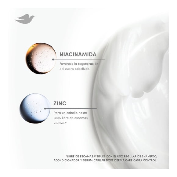 Shampoo Dove Derma Care balance capilar, frescura y movimiento por 48h, 675 ml
