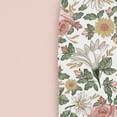 thumbnail image 6 of Sweet Jojo Designs Vintage Floral Pink and Green Baby Bassinet Fitted Sheets 2 Piece Set, 6 of 6