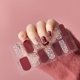 thumbnail image 5 of Pegatinas de uñas de Gel Uv 3D de 14 puntas, flores, gradiente de Color, Gel adhesivo curado, manicura completa, Semi calcomanías, envolturas DIY, Cove P5W1, 5 of 7