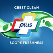 Crest Plus Scope Complete Whitening Toothpaste, Mint, 5.4 oz, 2 Pack