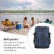 thumbnail image 5 of Greeniant para almuerzo de 30L, bolsa enfriadora de cerveza, transpirable, impermeable, a prueba de fugas, paquete térmico con cremallera, gran Kits de desorden para acampar Greeniant OD028101-00, 5 of 6