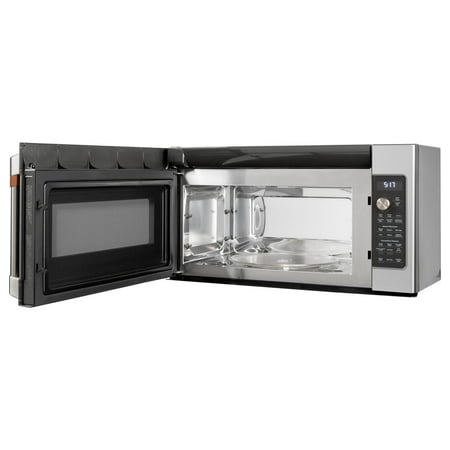 Café - 1.7 Cu. Ft. Convection Over-the-Range Microwave with Air Fry - Stainless steel