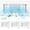 Interior Size 10x4 Inch-4, variant on Ceiling Vent Register 4 Pack Interior Size 10x4 Inch White Solid Steel Wall Air Registers