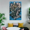 thumbnail image 6 of Japanese Adventure Game Danganronpa Anime Art Poster 5 Picture Print Wall Art Poster Painting Canvas Posters Artworks Gift Room Aesthetic 12x18inch(30x45cm), 6 of 6