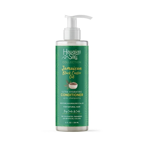 Hawaiian Silky Jamaican Black Castor Oil Ultra Hydrating Conditioner 12 Oz.