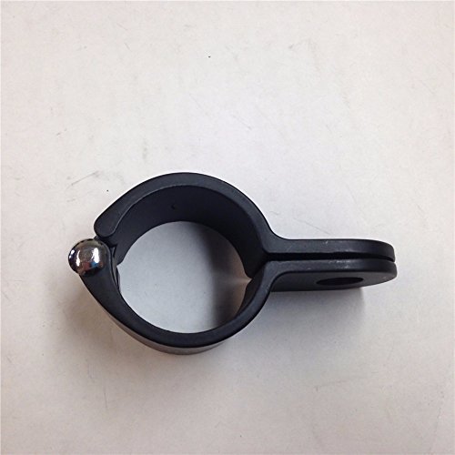 SMT-Black 1.5" 1 1/2" Crash Bar Mount Longhorn Footpeg Clamps Replacement [B017QP7AVI]