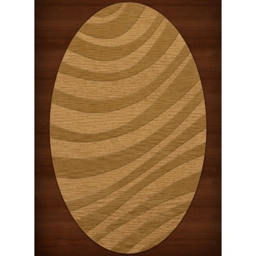 Dalyn Dover Area Rug DV12 Dv12 Cornmaze Waves Swirls 3' x 5' Oval