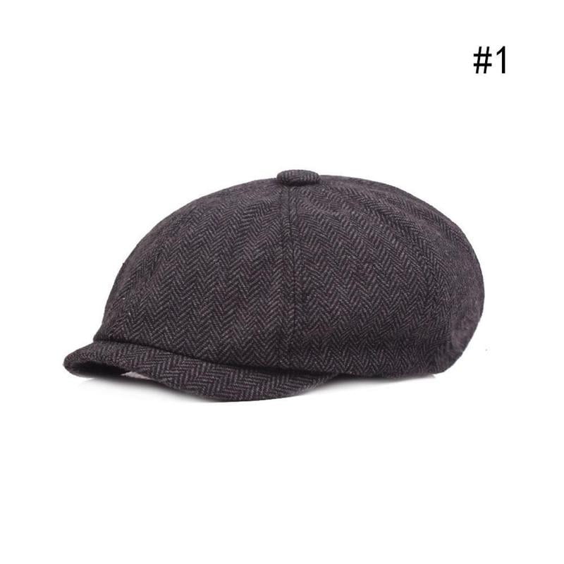 Buy READY STOCKMens Peaky Blinders Newsboy Flat Cap Grey Blue