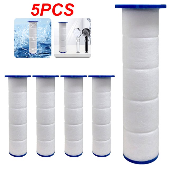 Cartucho Filtro Algodón Cabezal Ducha Repuesto Baño Doméstico (7 5 Cm)