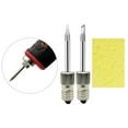 thumbnail image 3 of Qualitchoice Copper Soldering Iron Tips Kit Parts with Cleaning iron tip digital Sponge for E10 Interface Tip K, 3 of 9