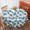 Police And Checkered, variant on Police and Radio Black Pattern Round Tablecloth 70"x70", Wrinkle Resistant Wipeable Table Cover for Kitchen Dining Room Picnic Patio and Party