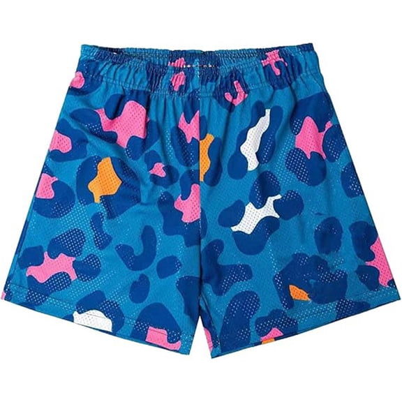 CONZONE Mens Swim Trunks Casual Graphic Board Shorts for Men Elastic Waist Lightweight Quick Dry Summer Beach Swim Shorts