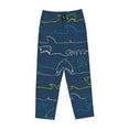 thumbnail image 4 of Daiia Shark Women's Sleep Pant with Pockets and Drawstring,Pajama Pants-XX-Large, 4 of 9