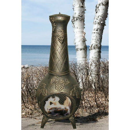 Deeco European Vineyard Chimney And Grill