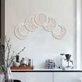 thumbnail image 4 of Decoración de pared NQ Aspecto luna 5 piezas diseño natural madera nórdica, 4 of 5