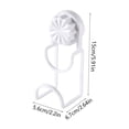 thumbnail image 3 of Aufmer Rotatable Suction Type Basin Holder Wall Attached Wash Basin Hook Multi Function Restroom Storage Frame space saving hanging rack for washroom daily basin storage sorting(2 Pcs), 3 of 6
