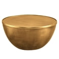thumbnail image 6 of Viora 32 Inch Metal Storage Coffee Table in Burnished Brass, 6 of 10