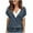 Gray, variant on Paiwinds Women's V-Neck Short Sleeve T-Shirt, Basic Casual Summer Top, Comfortable Polyester Shirt for Daily Wear Party Work Vacation, Relaxed Fit Fashion Tee with Simple Design