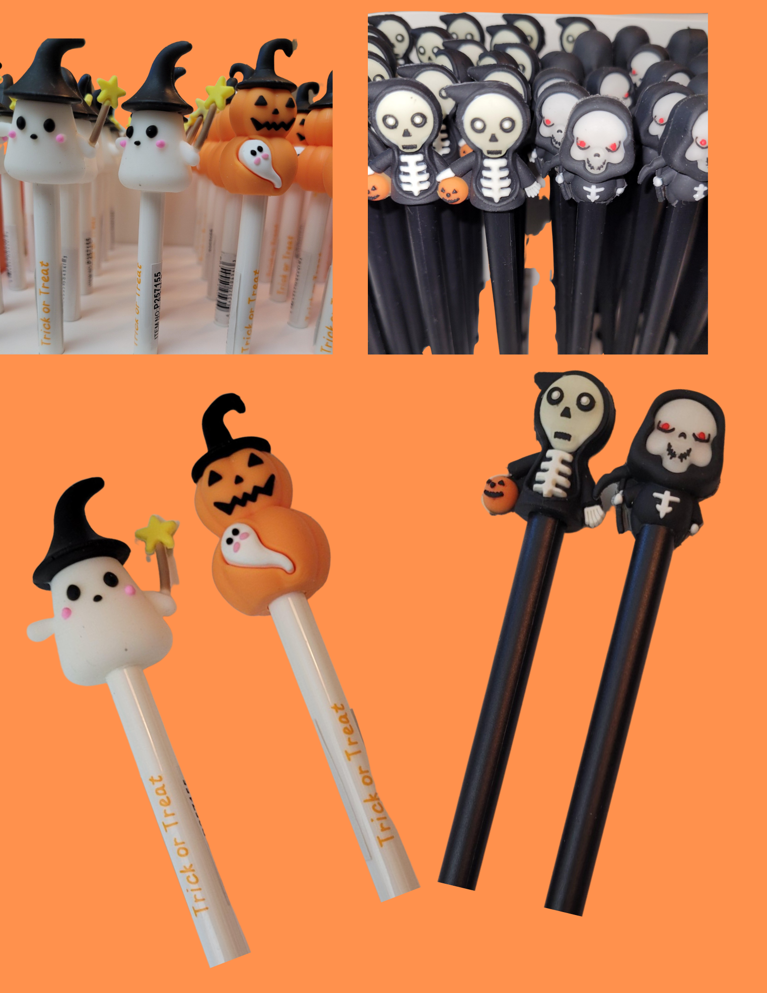 Ultimate Halloween 4Pen Gift Set Glow In The Dark Goblins Along With