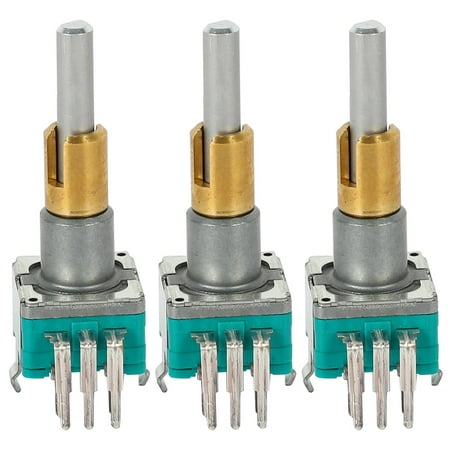 

3X EC11EBB24C03 Axis Encoder with Switch 30 Positioning Number 15 Pulse Point Handle 25mm