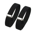 thumbnail image 5 of Fashion Mens Shirt Sleeve Holders Anti Slip Shirt Garter Sleeves Cuff Holder 8pcs Black White, 5 of 7