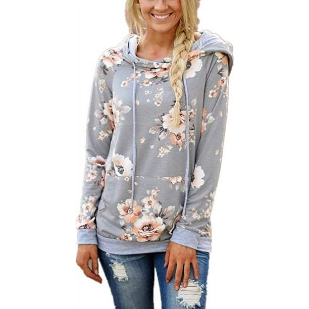Floral hoodie cheap