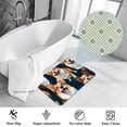 thumbnail image 3 of Corgi Dog Polyester Non-Slip Indoor Rugs Chair Mat Floor Carpet Machine Washable, 3 of 6