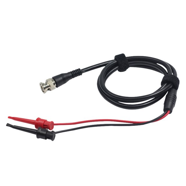 Eigraketly BNC a gancho de prueba, cables de prueba, envolturas de silicona portátiles, accesorios de pieza de sonda de osciloscopio de alta Accesorios para bloques patrón
