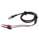 thumbnail image 1 of Eigraketly Cobre BNC macho a prueba Clip de gancho Cables de prueba Reemplazo portátil Accesorios de sonda eléctrica profesional Accesorios para bloques patrón, 1 of 6