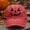 Black, Blue, White, Red, Orange, Gray, and Khaki, variant on HCBY Women's Halloween Pumpkin Face Embroidered Baseball Cap, Adjustable Strapback Dad Hat Style with Stitched Jack-O'-Lantern Graphic Detail for Fall Holiday Party Accessories